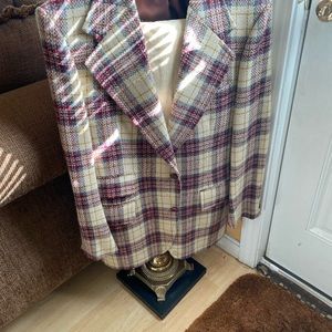 Vintage tweed/wool blazer size 42 Regular sharp